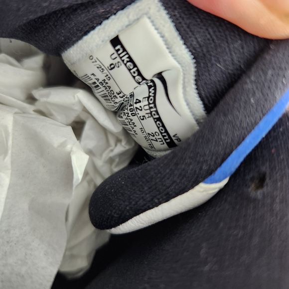 Nike Air Penny 2 - 2015 - Blue /White - Rare- - Men’s Size 9 - Picture 5 of 10